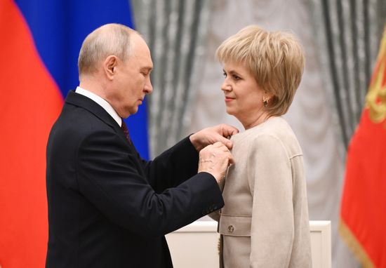Russia Putin State Awards Presentation
