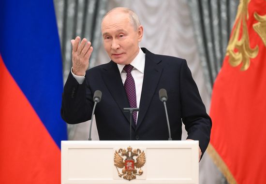 Russia Putin State Awards Presentation