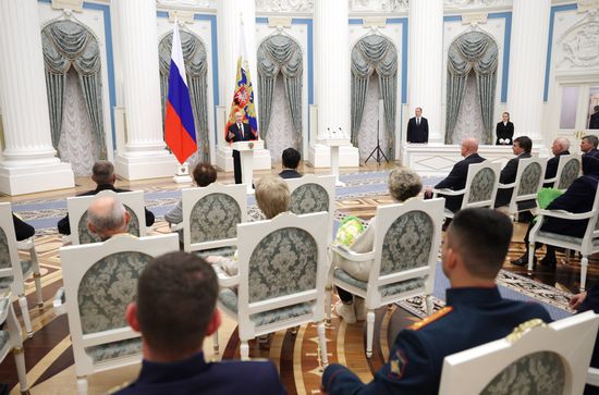 Russia Putin State Awards Presentation