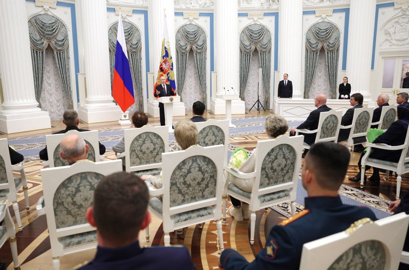 Russia Putin State Awards Presentation