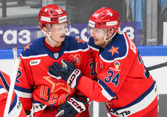 Russia Ice Hockey Kontinental League CSKA - Salavat Yulaev