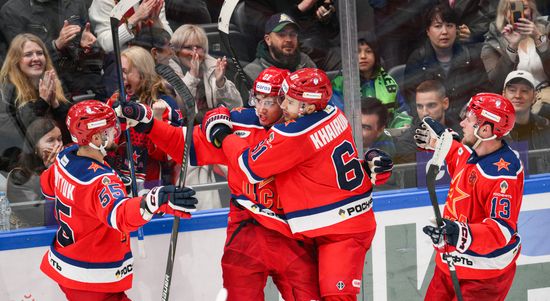 Russia Ice Hockey Kontinental League CSKA - Salavat Yulaev