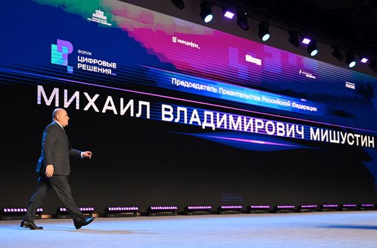 Russia Mishustin IT Forum