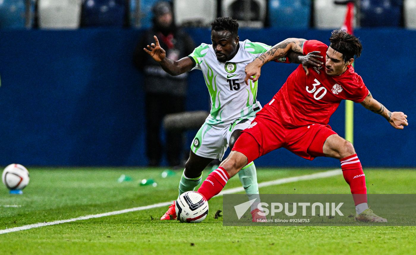 Russia Soccer Friendly Russia - Nigeria