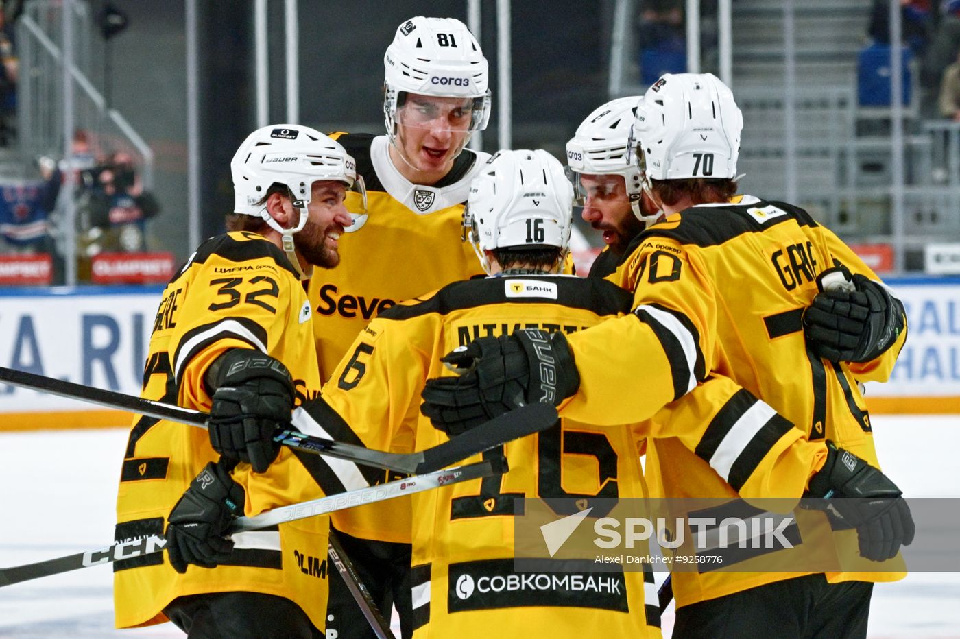 Russia Ice Hockey Kontinental League SKA - Severstal