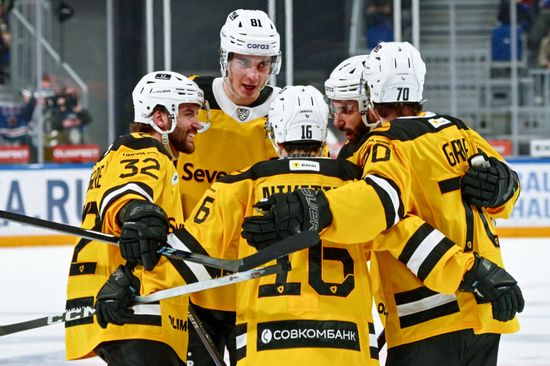 Russia Ice Hockey Kontinental League SKA - Severstal