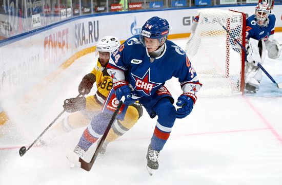 Russia Ice Hockey Kontinental League SKA - Severstal
