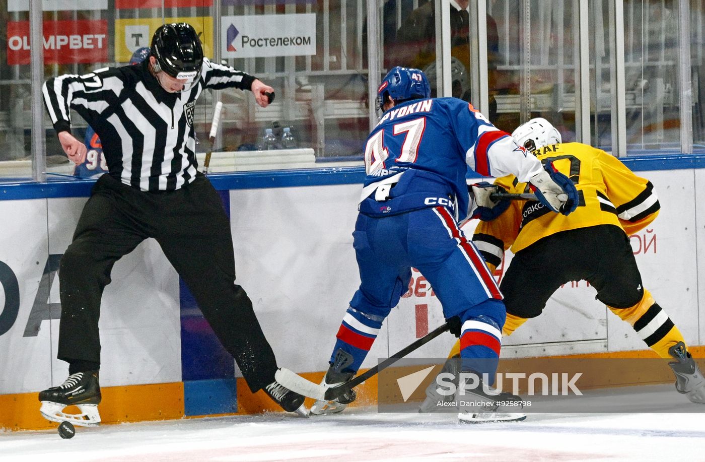 Russia Ice Hockey Kontinental League SKA - Severstal