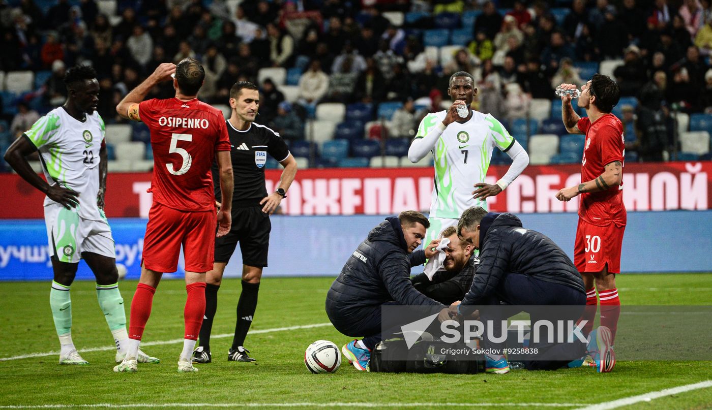 Russia Soccer Friendly Russia - Nigeria