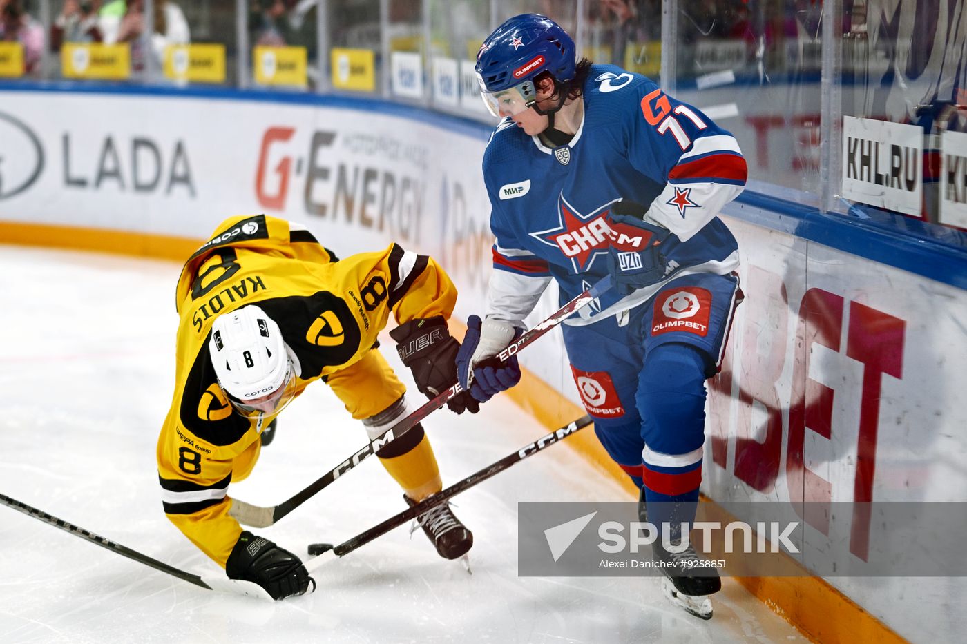 Russia Ice Hockey Kontinental League SKA - Severstal