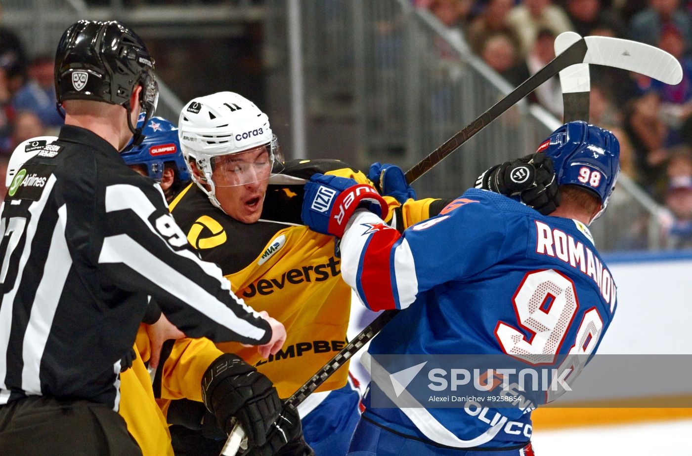 Russia Ice Hockey Kontinental League SKA - Severstal