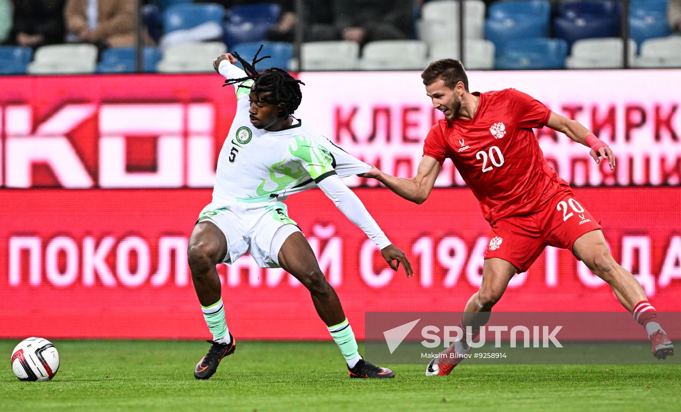Russia Soccer Friendly Russia - Nigeria