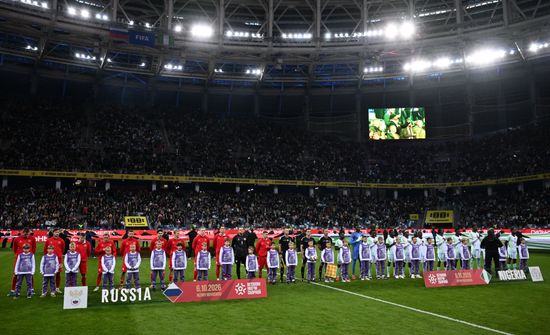 Russia Soccer Friendly Russia - Nigeria