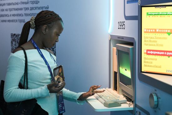 Global Digital Forum 2026. Tour of Smart City pavilion at VDNkh
