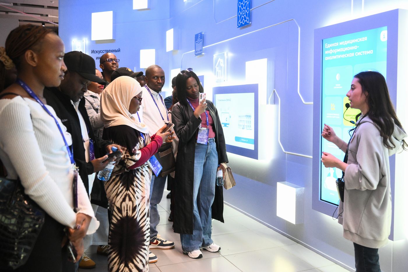 Global Digital Forum 2026. Tour of Smart City pavilion at VDNkh