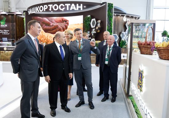 Russia Mishustin Agricultural Exhibition