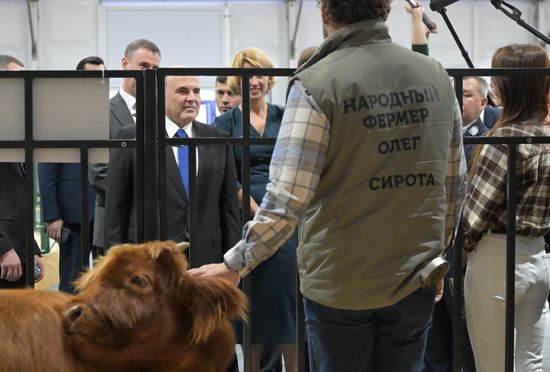 Russia Mishustin Agricultural Exhibition
