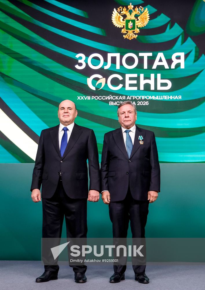 Russia Mishustin Agricultural Exhibition