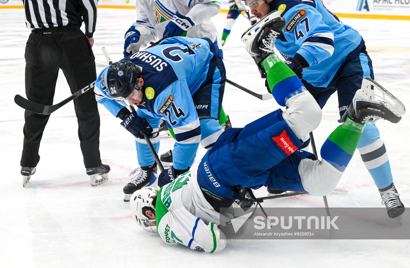 Russia Ice Hockey Kontinental League Sibir - Salavat Yulaev