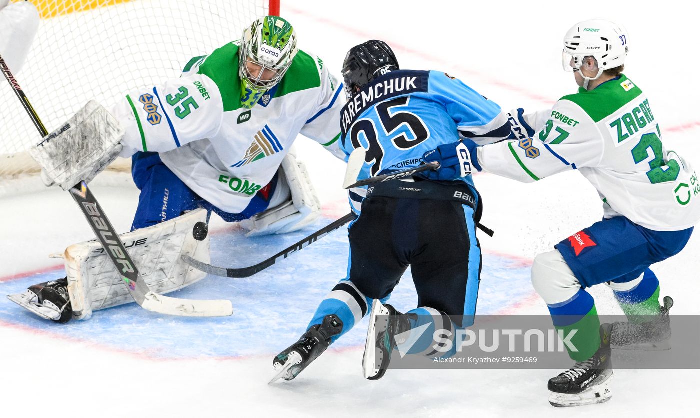 Russia Ice Hockey Kontinental League Sibir - Salavat Yulaev