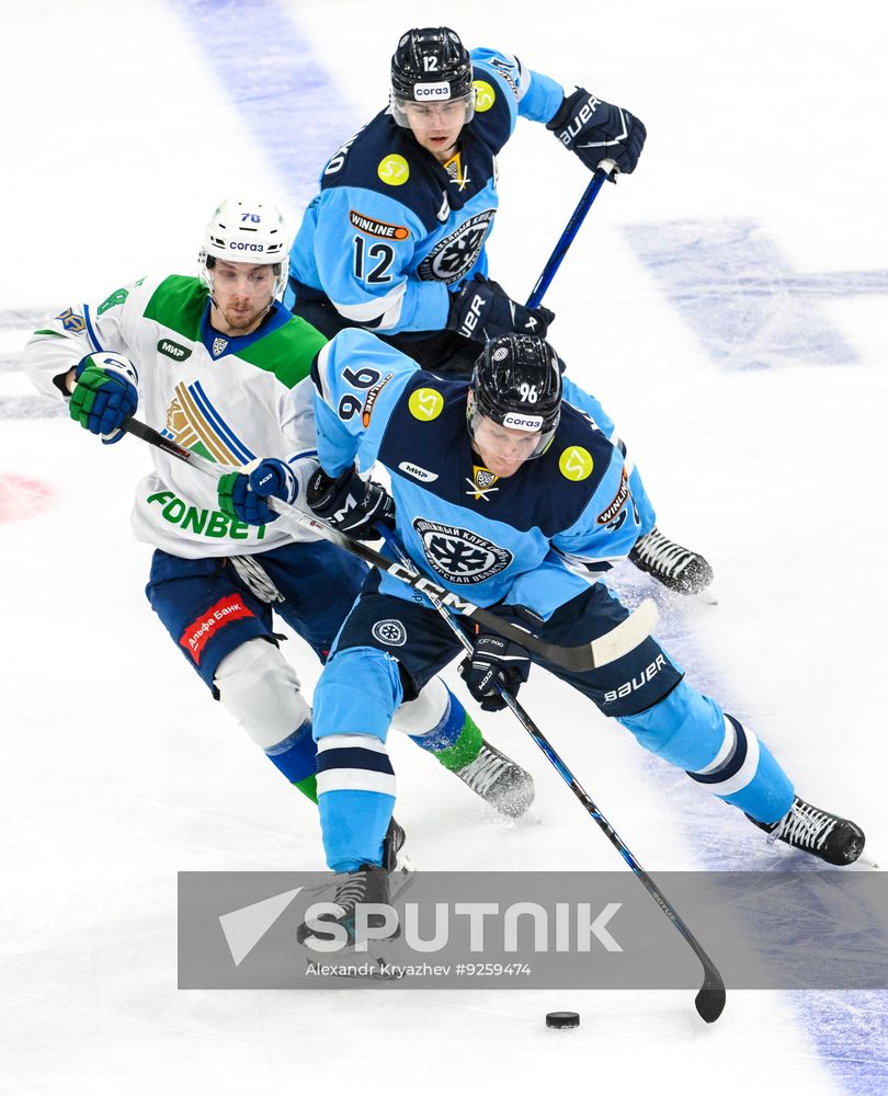 Russia Ice Hockey Kontinental League Sibir - Salavat Yulaev