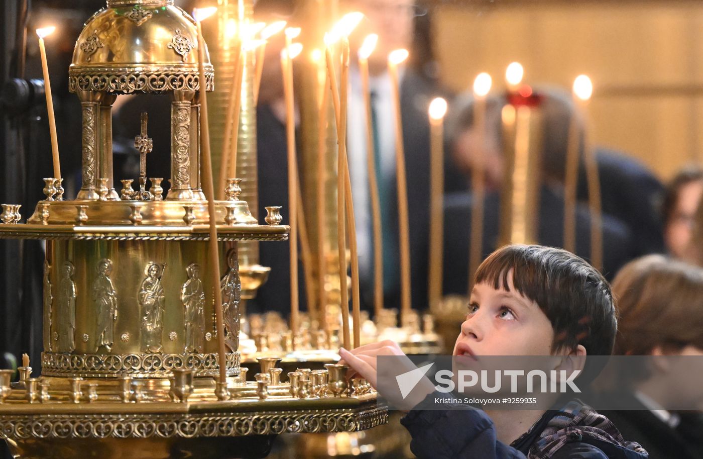 Russia Religion St Sergius Repose Feast
