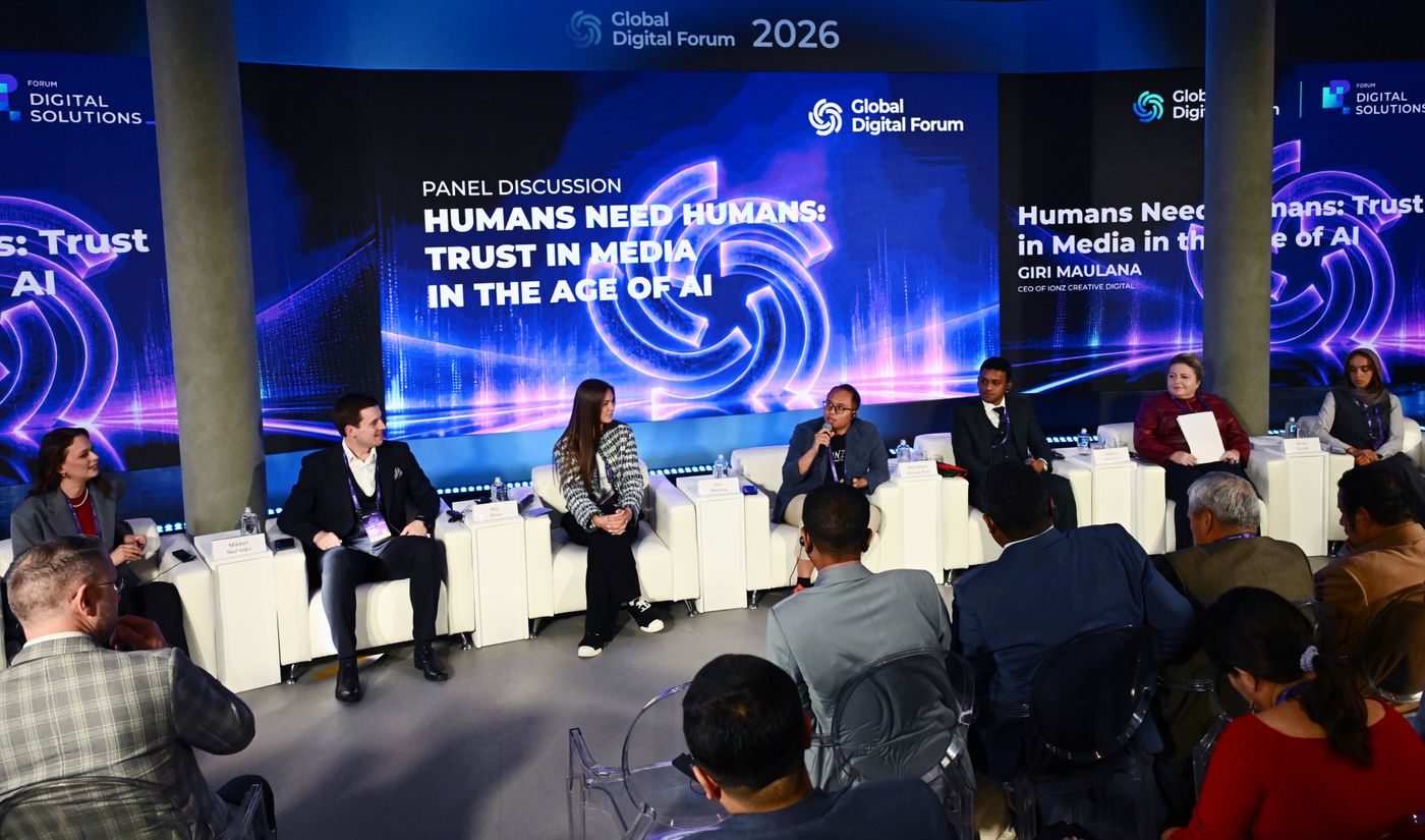 Global Digital Forum 2026. Panel Discussion. Humans Need Humans: Trust in Media in the Age of AI