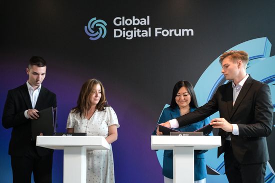 Global Digital Forum 2026. Signing ceremonies