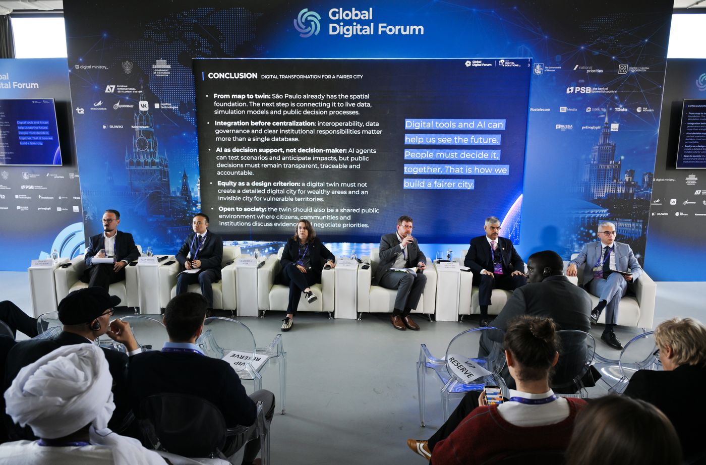 Global Digital Forum 2026. Panel Discussion. The City In 3D: How Digital Twins Are Transforming Urban Life