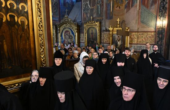 Russia Religion St Sergius Repose Feast