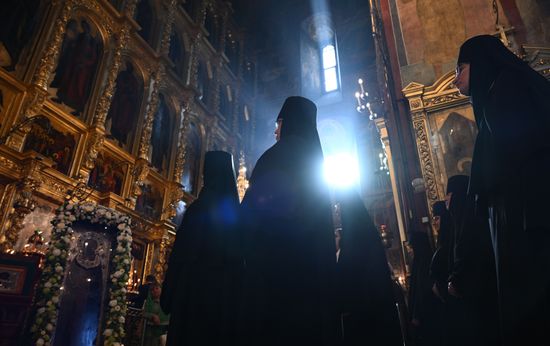 Russia Religion St Sergius Repose Feast