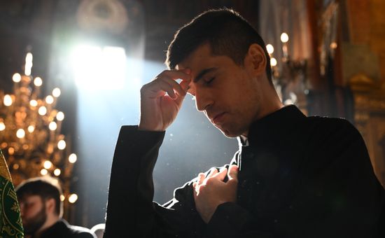Russia Religion St Sergius Repose Feast