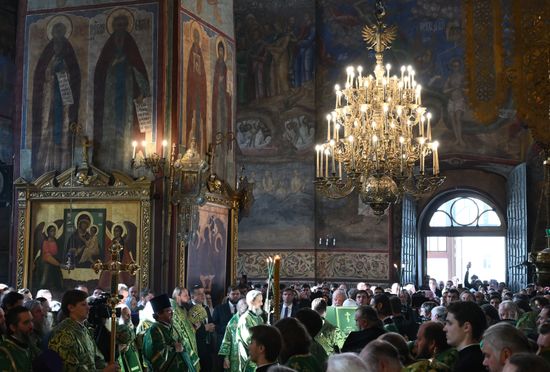 Russia Religion St Sergius Repose Feast
