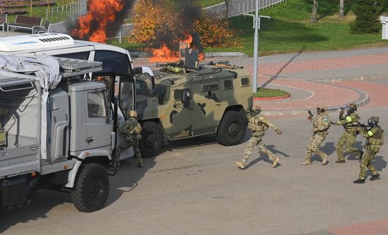 Belarus SCO CIS Counter Terrorism Exercises