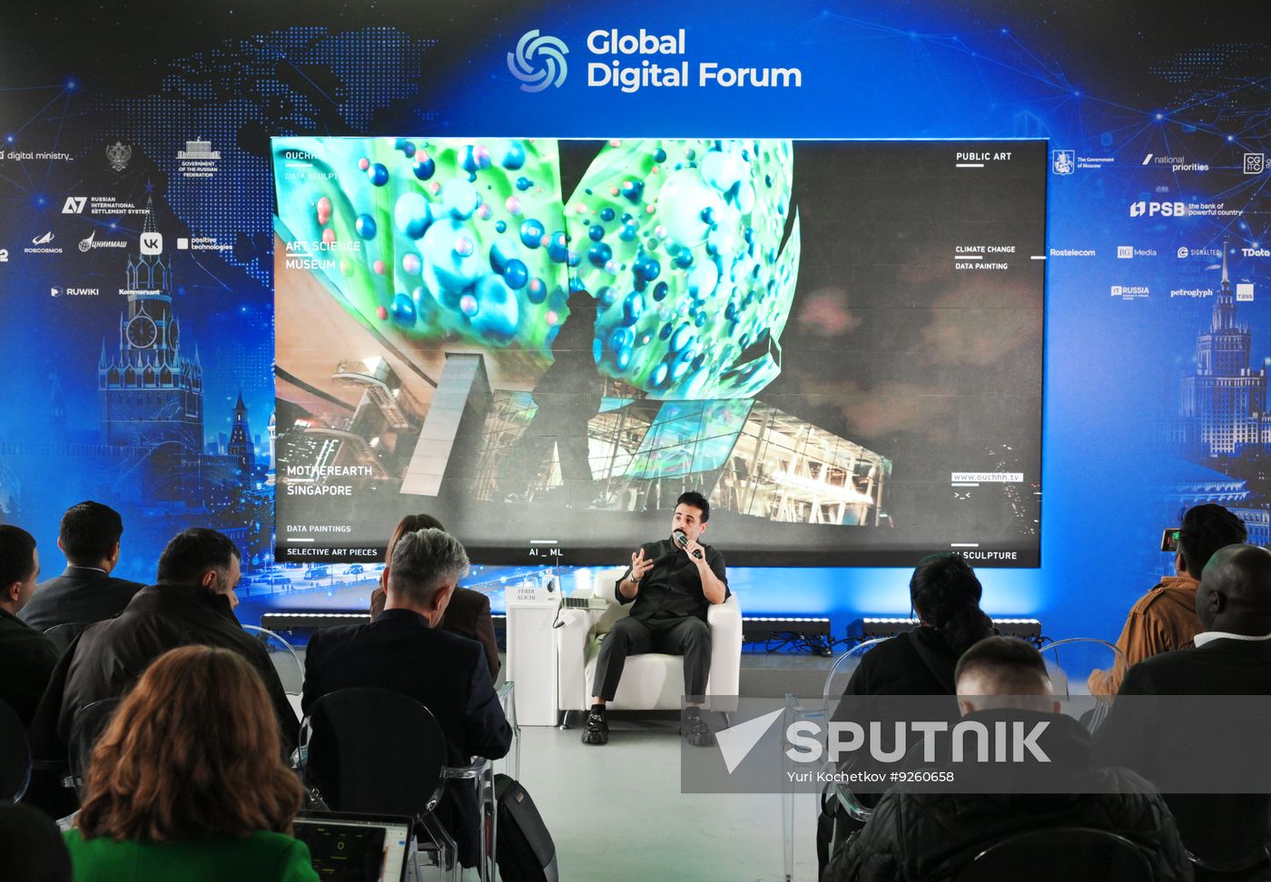 Global Digital Forum 2026. Visionary Lecture. From Brainwaves to Space: Where AI, Art and Science Intersect