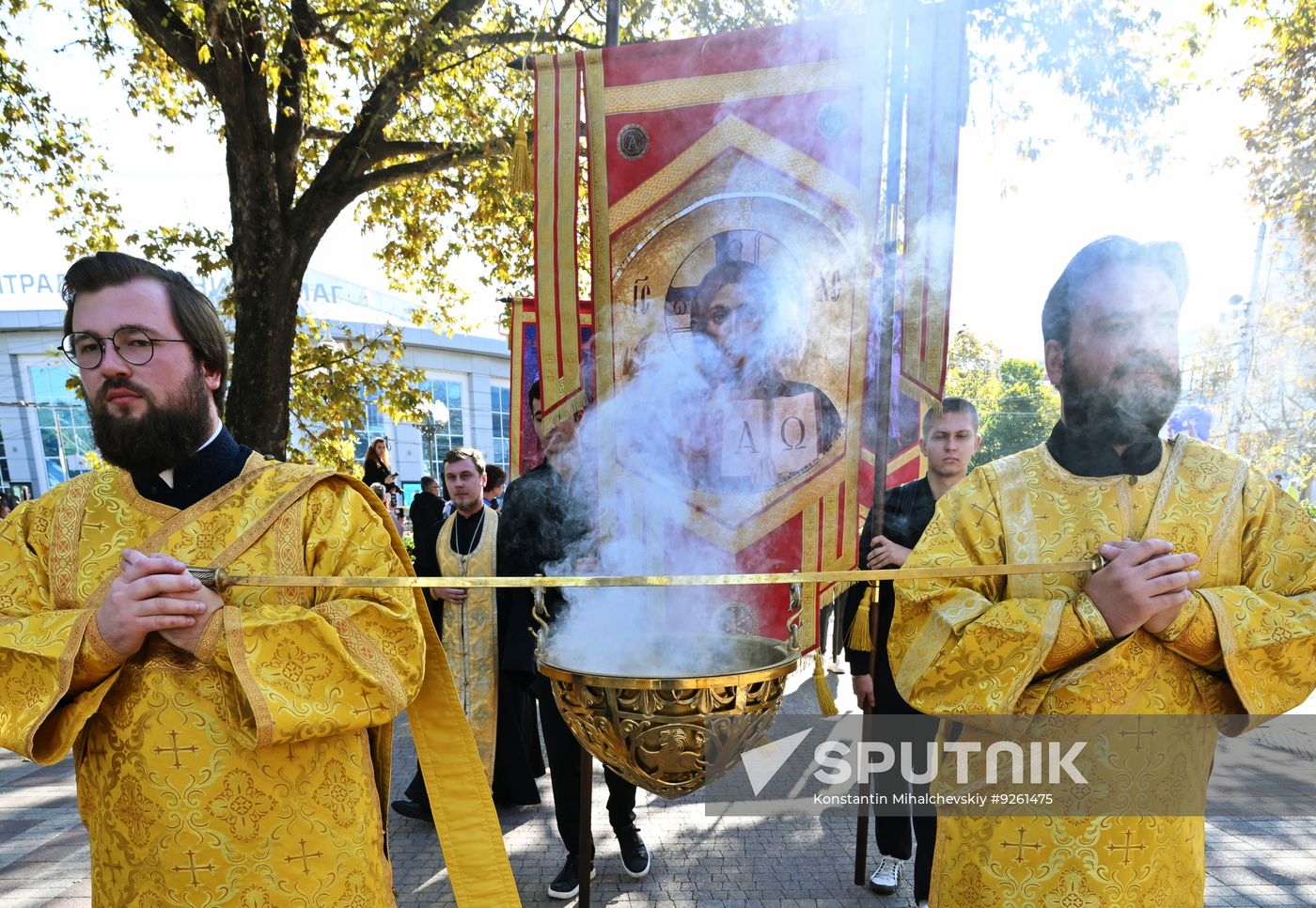 Russia Religion St Luke Relics Transfer
