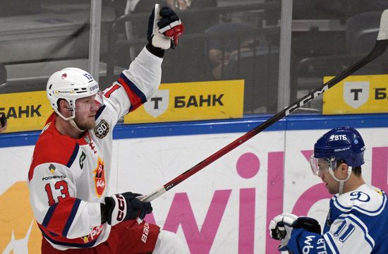 Russia Ice Hockey Kontinental League Dynamo - CSKA