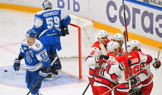 Russia Ice Hockey Kontinental League Dynamo - CSKA