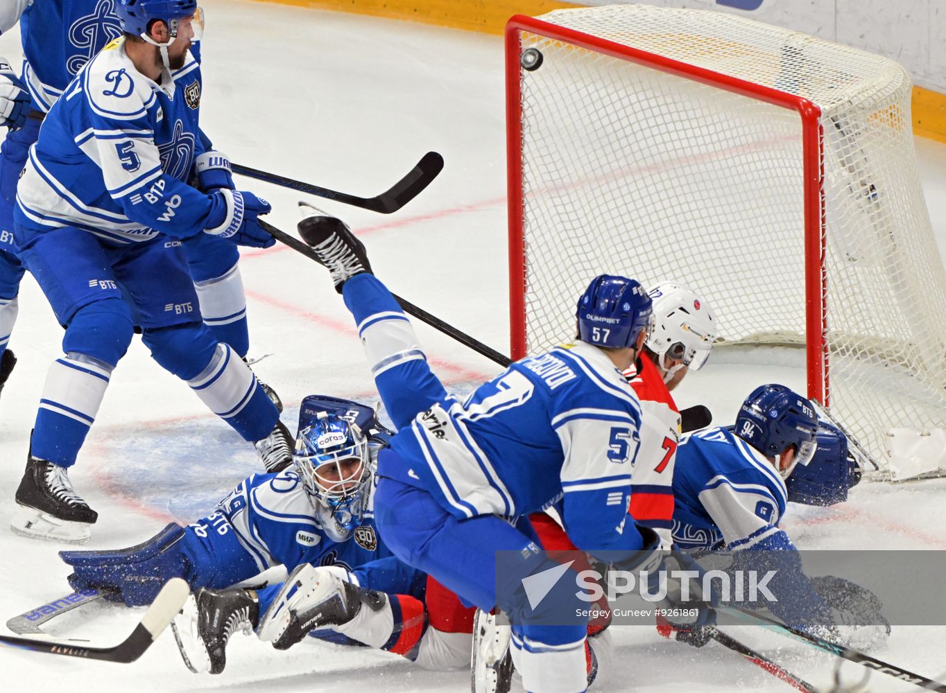 Russia Ice Hockey Kontinental League Dynamo - CSKA