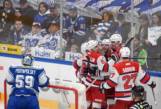 Russia Ice Hockey Kontinental League Dynamo - CSKA