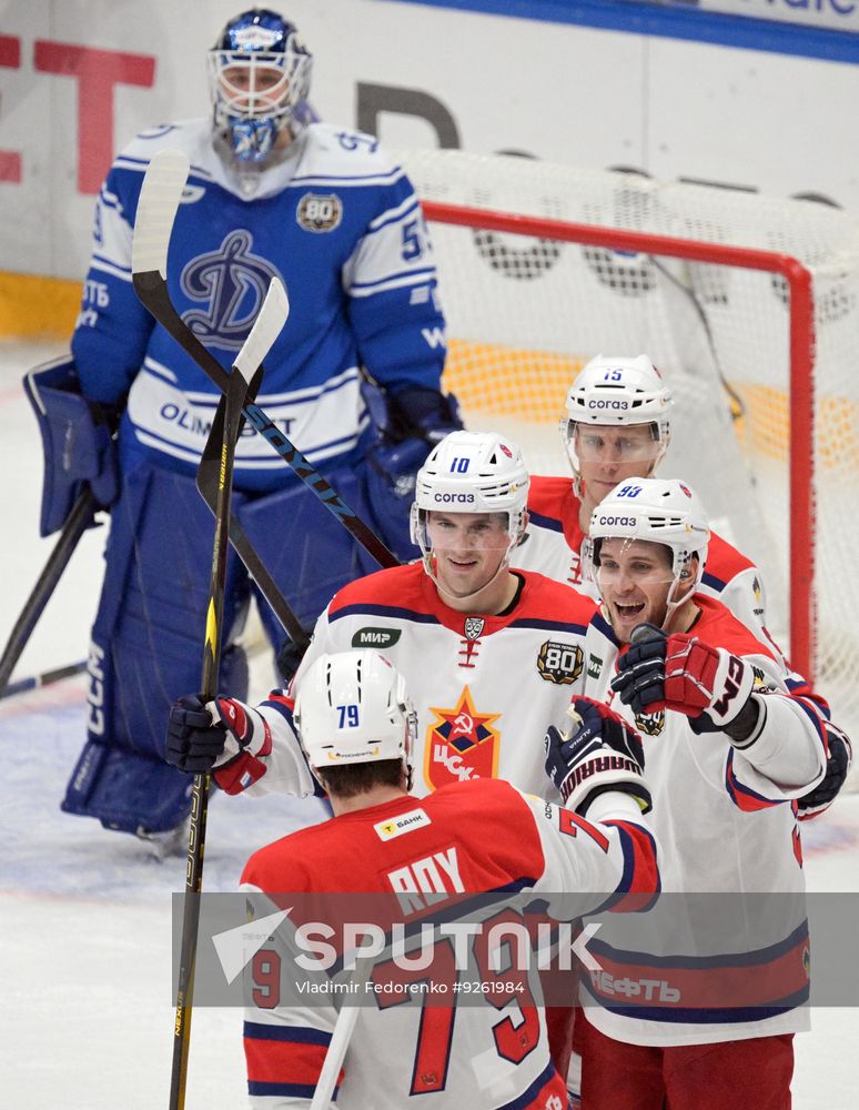 Russia Ice Hockey Kontinental League Dynamo - CSKA