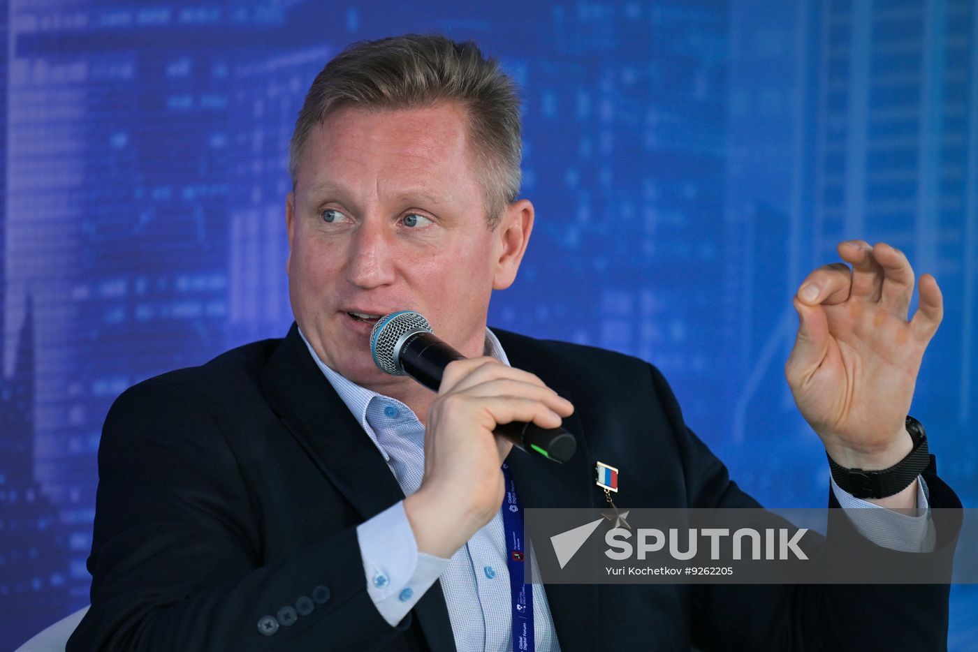 Global Digital Forum 2026. Bloggers' and Journalists' School. Public Talk. A Planet Without Borders: A View from Space