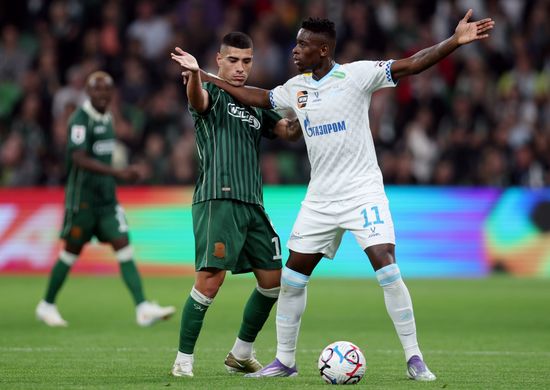 Russia Soccer Premier-League Krasnodar - Zenit