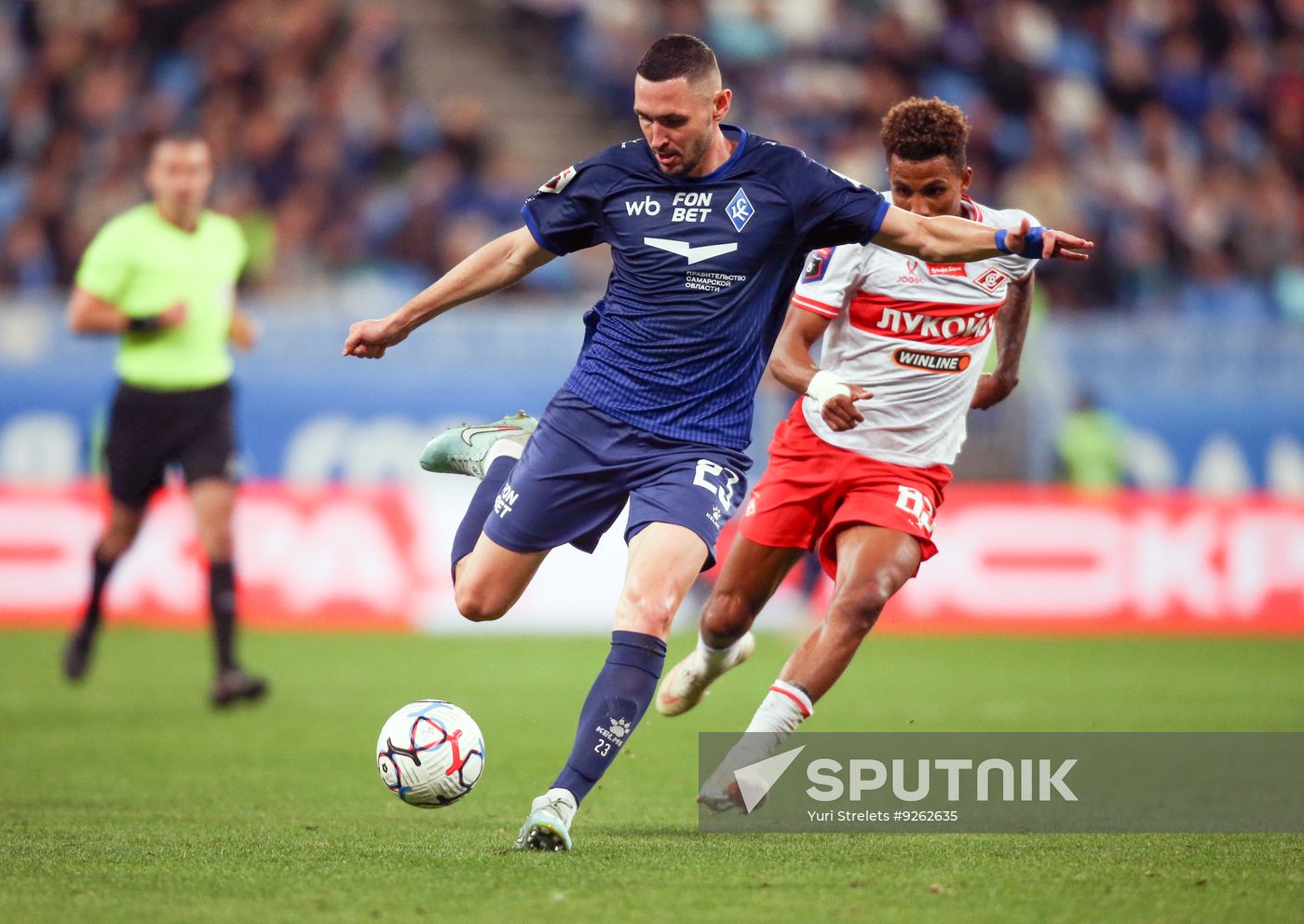 Russia Soccer Premier-League Krylia Sovetov - Spartak