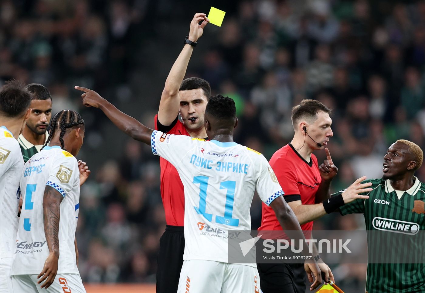 Russia Soccer Premier-League Krasnodar - Zenit