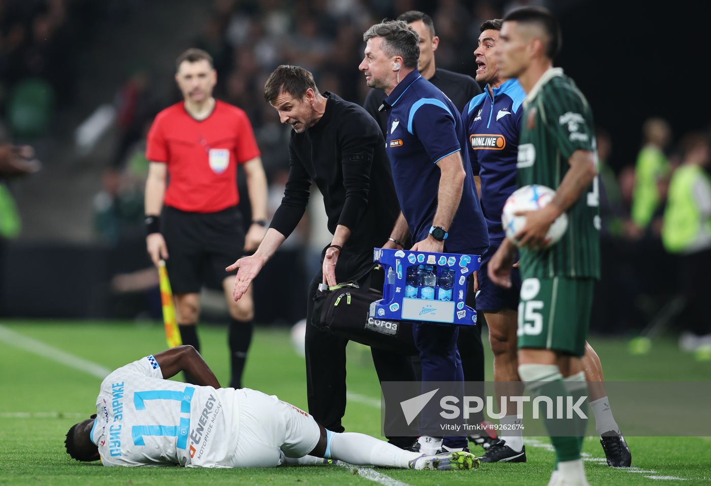 Russia Soccer Premier-League Krasnodar - Zenit