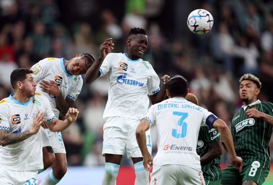 Russia Soccer Premier-League Krasnodar - Zenit