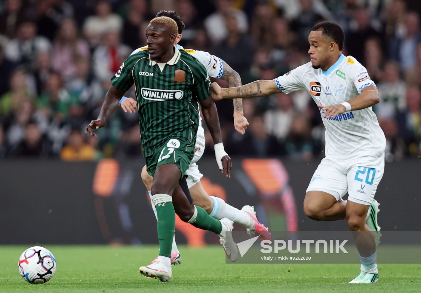 Russia Soccer Premier-League Krasnodar - Zenit