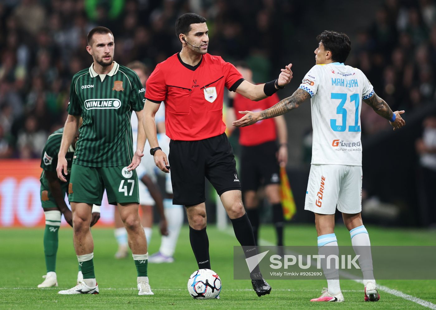 Russia Soccer Premier-League Krasnodar - Zenit