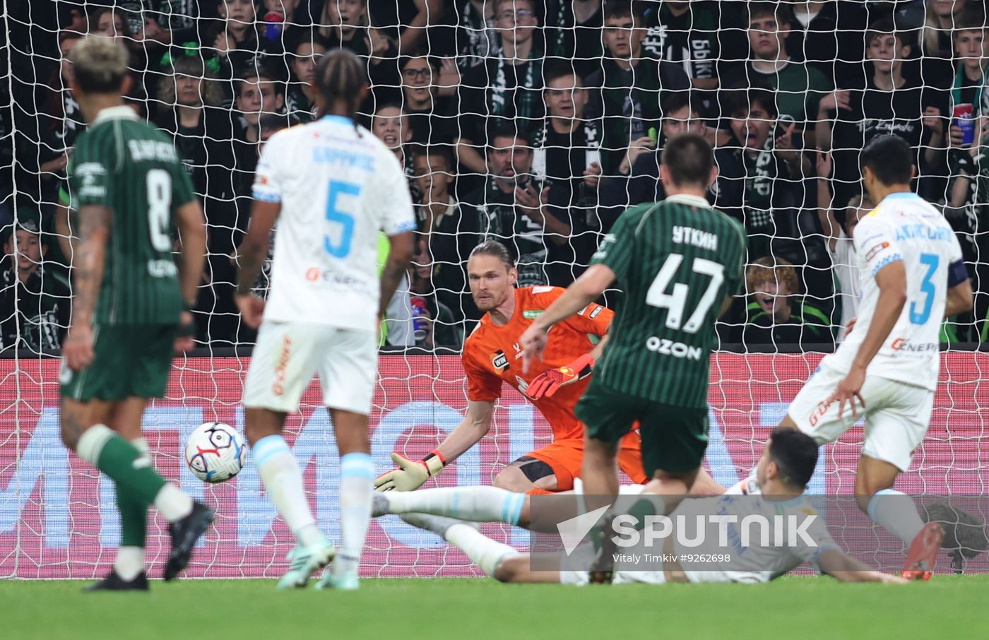 Russia Soccer Premier-League Krasnodar - Zenit